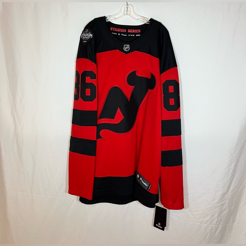 Fanatics Red and Black Devils Jersey